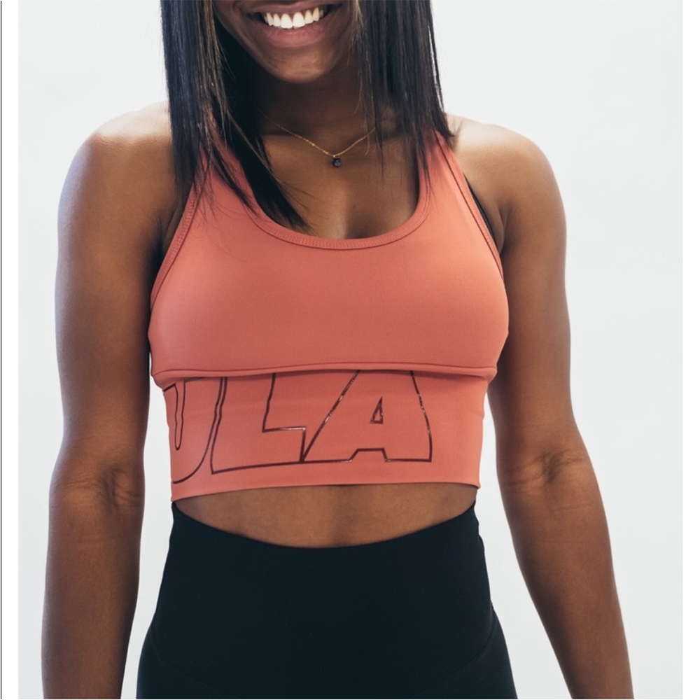 P'TULA The Bree Crop Top‎ Clay Red NWT Size XS